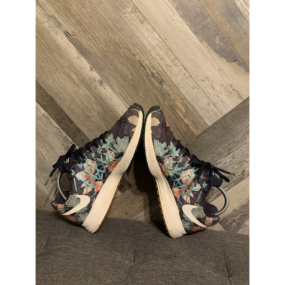 Nike Air Zoom Pegasus 32 Photosynthesis 724381-401 Dark Obsidian Floral Sz 11 US